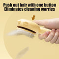 ShedLume Slicker Grooming Brush — Massage While You Groom, Shed Less Every Day